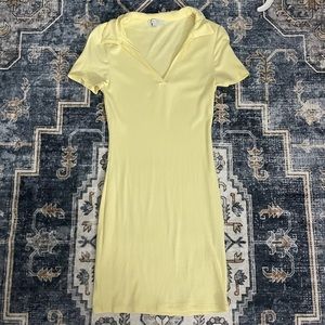 Love tree collared dress